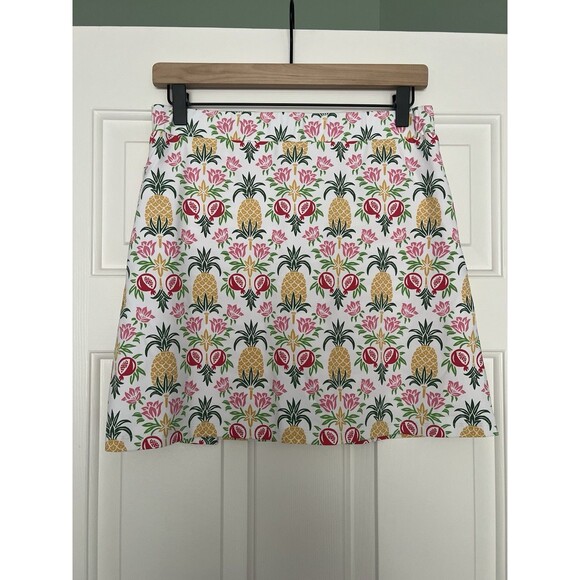 J McLaughlin Skort Pineapple Print Size Small Tennis Golf - Picture 6 of 9